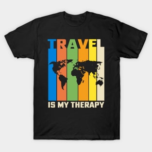 Travel is my therapy T-Shirt